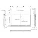 9.0'' 1920*1080 TFT LVDS Tianma Wide Temperature High Contrast LCD Module