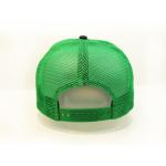 Curved Brim 5 Panel Trucker Cap With Custom Logo Embroidered Patches