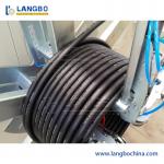 China Pipe Coiler Machine Improving Uniform Coil Arrangement With Synchronized Winding for sale