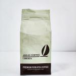 Custom Printed Flat Bottom Pouch Coffee Tea Bags With Valve  Zipper Resealable