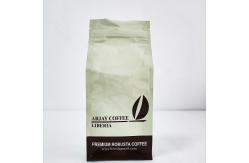 China Custom Printed Flat Bottom Pouch Coffee Tea Bags With Valve  Zipper Resealable supplier