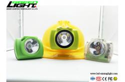 China 18000lux 6800mAh Cordless Mining Cap Lights 385lum supplier