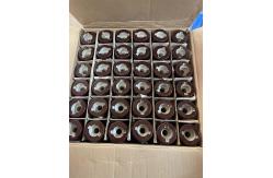 China 1kV 200A Porcelain OEM Draw Lead Transformer Bushing Brown Glazed supplier