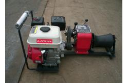 China 4HP Power Construction Cable Winch Puller Petrol Engine Lifting Machine supplier