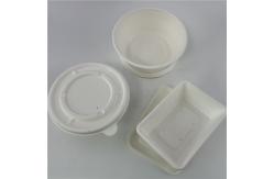 China Small Disposable Biodegradable Sugarcane Bagasse Pulp Sauce Cup With Lid supplier