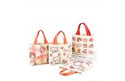 China Cotton Material Eco Canvas Bags Repeatedly Used Travel Convenient Shopping supplier