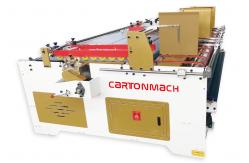 China Semi Pasting Carton Folder Gluer Machine Semi Automatic supplier