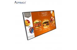 China 2K Digital Menu Boards For Advertising 43 Inch Signage Players FCC supplier