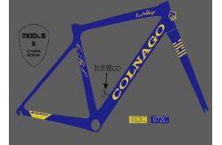 China Premium Custom Bike Frame Decals , Bicycle Pinstripe Decals Any Size supplier