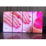 4k seamless indoor floor standing poster LED display P2.5 LED sign movable for sale