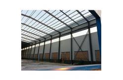 China Prefabricated Portal Frame Metal Building Warehouse, Galvanized Steel Construction Building supplier