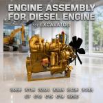 Used Caterpillar 3406 Complete Diesel Engine Assembly for Cat Excavators for sale