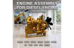 China Used Caterpillar 3406 Complete Diesel Engine Assembly for Cat Excavators supplier