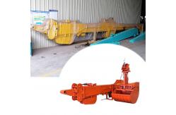 China 30m 32m Telescopic Dipper Arm With Clamshell Bucket Grapple supplier
