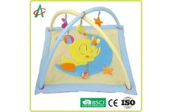 China EN71 Square Baby Crawling Blanket With Animal Character Printing supplier