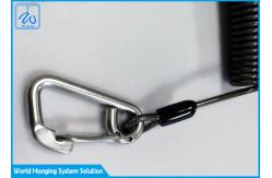 China 3mm Spring Lanyard Tool Tethers Fall Protection For Tools supplier