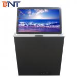 Aluminum Alloy Motorized Monitor Lift , Meeting Room LCD Monitor Lift for sale