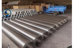China Stainless Steel Water Well Screen 16inch With Male Female Threaded Couplings supplier