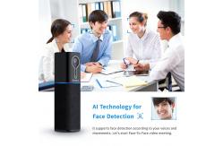 China VGA Lens Tongveo AI Conference Video Camera ROHS With Microphone Speaker supplier
