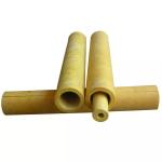Opening Self Adhesive Steam Glass Wool Tube Material Aluminum Foil Waterproof for sale