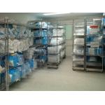 Stable  Industrial Wire Shelving Large Storage Capabilities Overhead Track For Health Care for sale