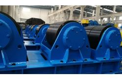China Rubber Wheel Tank 100t Welding Turning Roll Speed Adjustable supplier