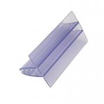 Supermarket Price Tag Holder Plastic Shelf Label Holder Reusable For Wire Shelf for sale