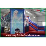 Fairy Tale Theme Snow Kids Inflatable Bounce / Blow Up Bounce House for sale