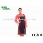 Antibacterial 40gsm Polypropylene Nonwoven Single Use Apron for sale