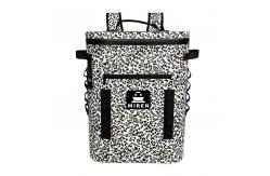 China Leopard Portable 25L Large Beer Cooler Refrigerated Bag Cooler Backpack supplier