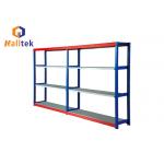 Warehouse Yellow & Blue 800kgs Industrial Pallet Shelving for sale