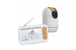 China 5 Inch PAN-TILT Smart Baby Monitor with Lullabies and Feeding Alarm supplier