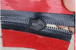 China Customized Length Black  5#  Close End 2 Way Zipper With Acrylic Glue supplier