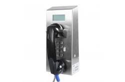 China Keypad 95dB IP65 SIP Vandal Resistant Phone LCD Display Screen supplier