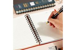 China High Durability Standard Paper Durable Cover Spiral Hardcover Notebook supplier