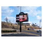 1R1G1B SMD3535 HD Outdoor Advertising Led Display P10 320 * 160mm FCC / ROHS for sale