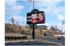 China 1R1G1B SMD3535 HD Outdoor Advertising Led Display P10 320 * 160mm FCC / ROHS supplier