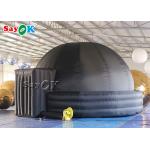 Black Oxford Cloth 4m Portable Inflatable Planetarium Dome