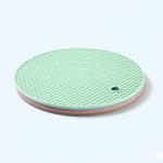Custom Logo Round Silicone Tea Cup Mat Silicone Coaster For Drink for sale