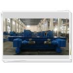 Tank Surface Treatment 100T welding turning rolls Rubber Roller Motorized