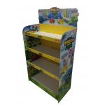 Advertising Cardboard Counter Display Flooring Racking POP Store Shelf Display