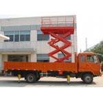 6M Truck Mounted Scissor Lift With Extension Platform