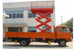 China 6M Truck Mounted Scissor Lift With Extension Platform supplier