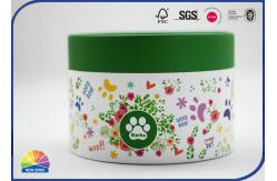 China 4C Printed Round Paper Packaging Tube Matte Lamination Recycled Customized supplier