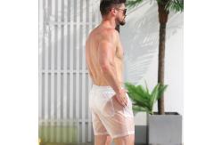 China Beach Shorts Sweat Resistant Translucent TPU Fabric supplier