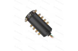 China 8 Passages Rotary Unions 240V 6 Circuits 2A Rotary Pressure Joint supplier