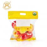 LDPE Fruit Clear Plastic Laminated Bags For Food Packaging Custom Printed Stand Up Pouch Bags for sale