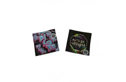 China Smell Proof Resealable Sample Sachets With Clear Window Powder Packaging Plastic Bag supplier