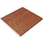 Perforated Theater Wooden Acoustic Panel Anti-fire Sound Absorption for sale
