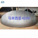 SA516 Gr70 Carbon Steel Elliptical Dished Head 4200 Diameter 30mm Thickness for sale